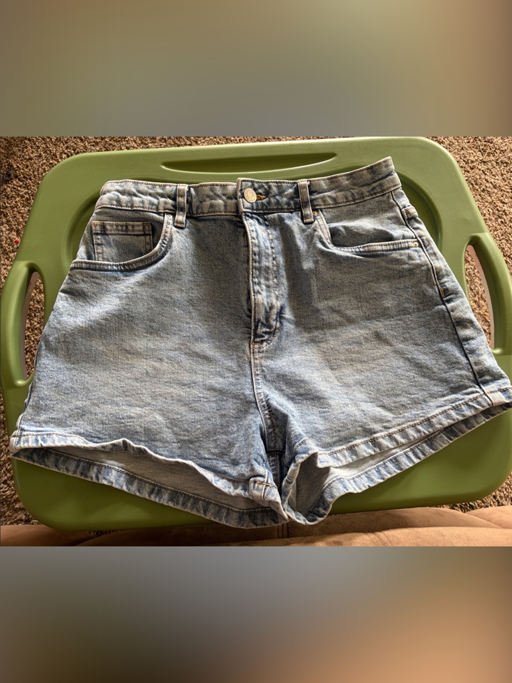 Cotton On Light Blue Denim Jean Shorts